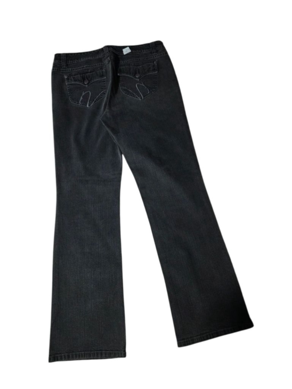 Women's Gloria Vanderbilt Black Isadora Bootcut Jeans Size 10 #447